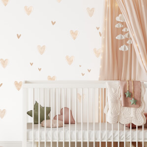 muur decoratie, muur stickers, muursticker, muursticker babykamer, muurstickers babykamer, | INSPIO